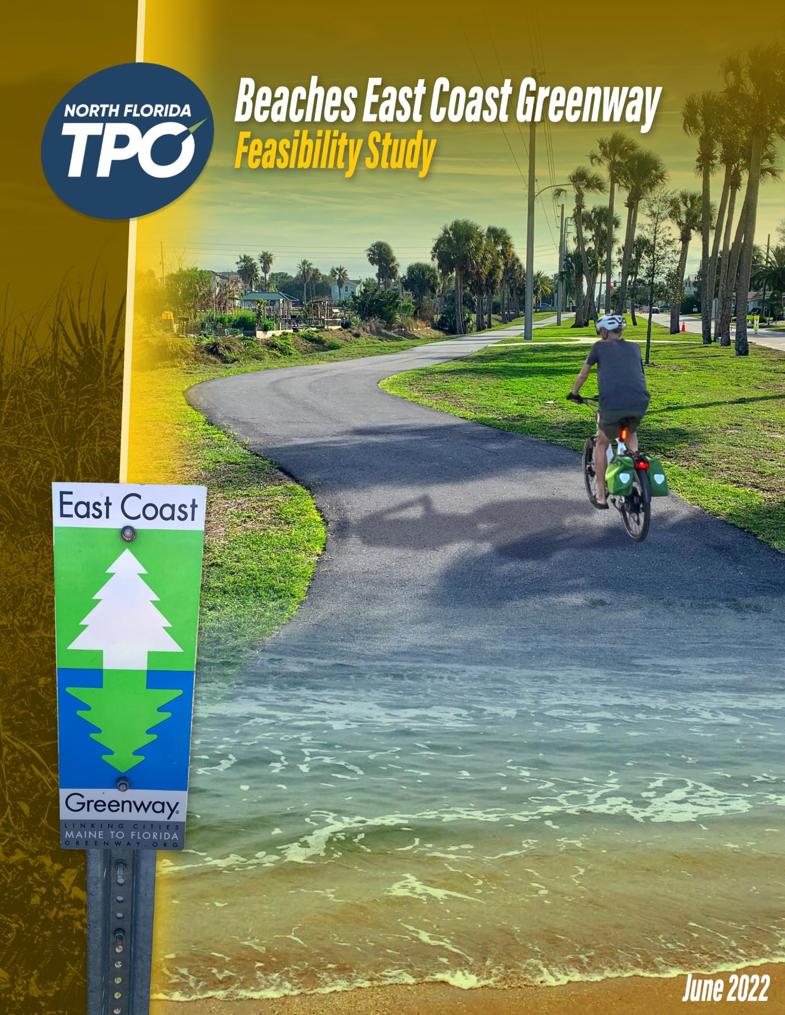 East Coast Greenways Feasibility Study Final Report cover
