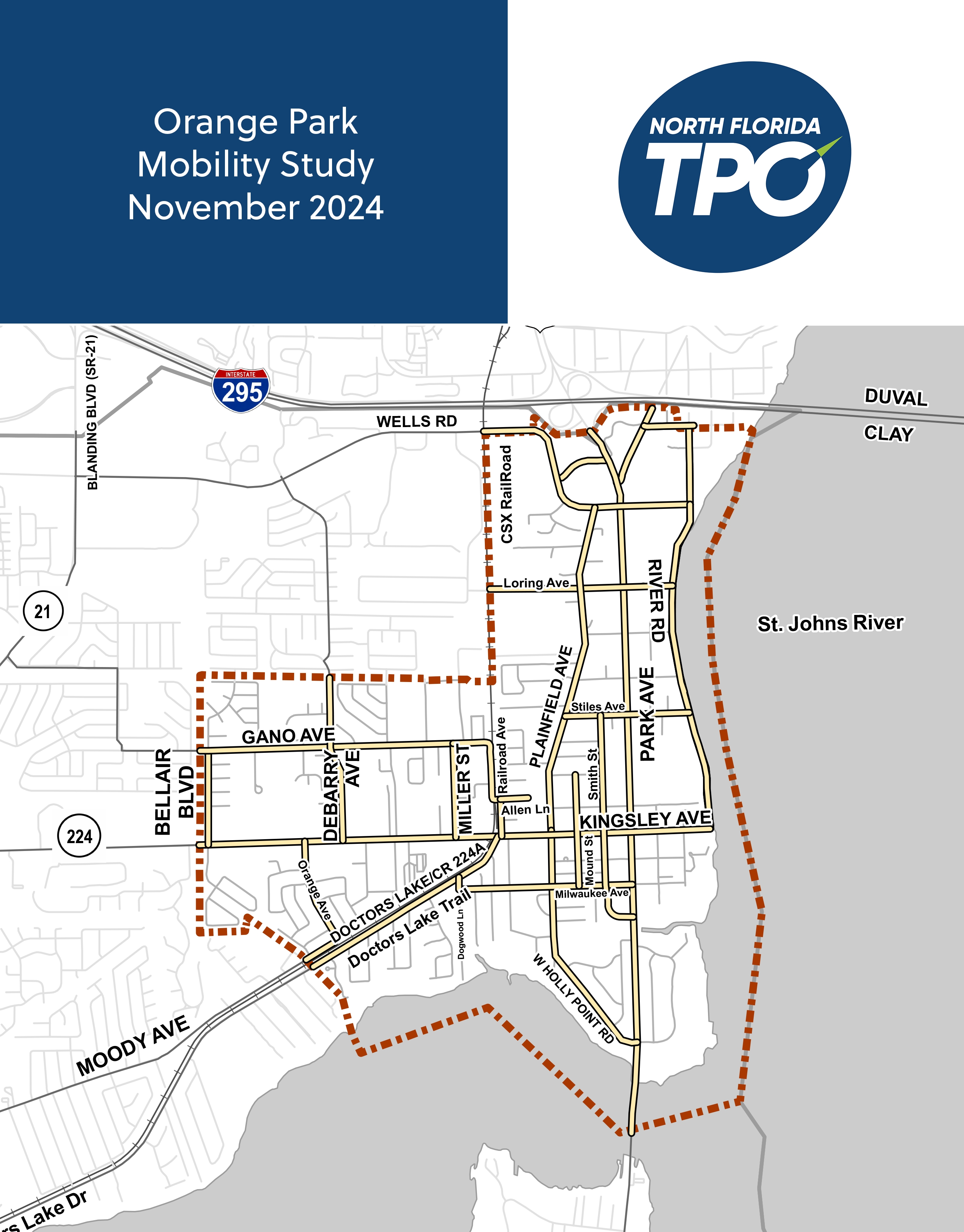 Orange Park Mobiity Study Nov2024 FINAL cover