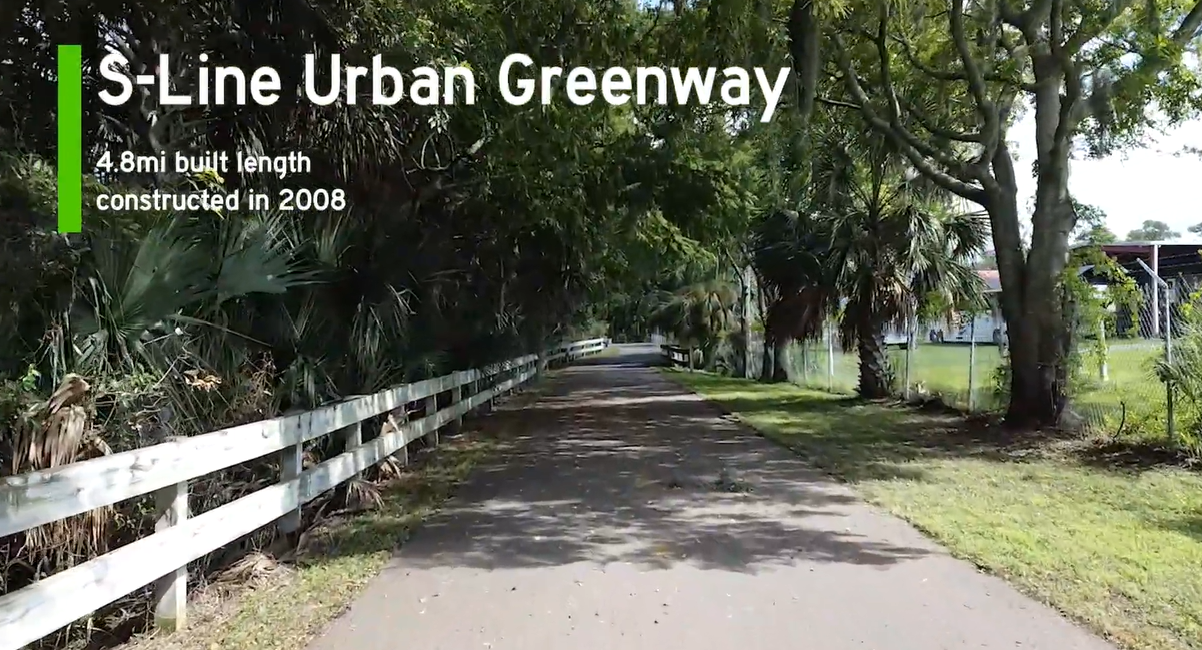S-Line Urban Greenway Tour