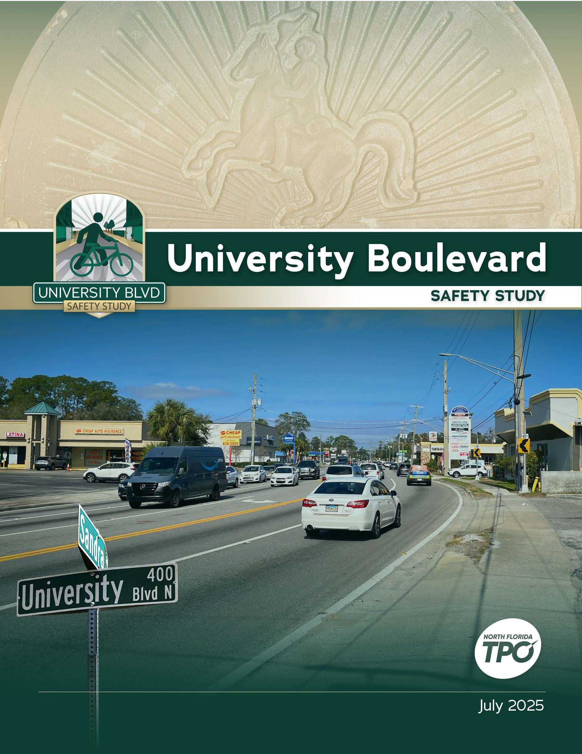University Boulevard Safety Study FINAL Sept 2025 v2 Cover